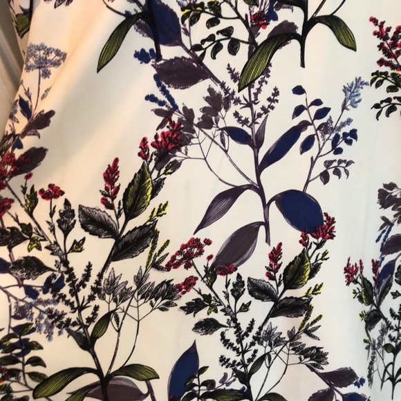 White Floral Dress - Picture 2 of 2